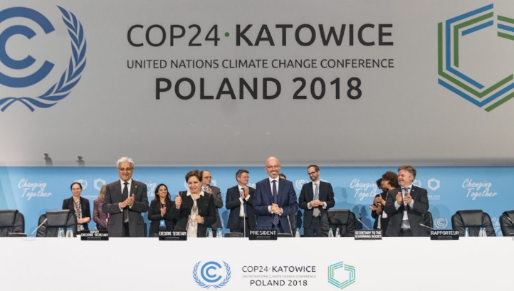 The most recent COP Conference (pictured) took place in Katowice, Poland 